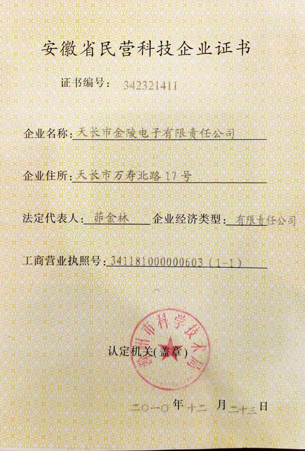 安徽省民營科技企業證書.jpg